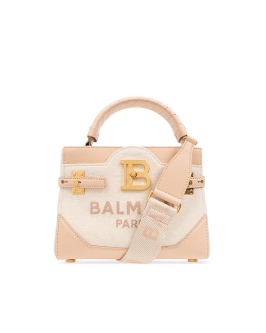 Balmain Pink 'b-buzz Mini' Shoulder Bag,