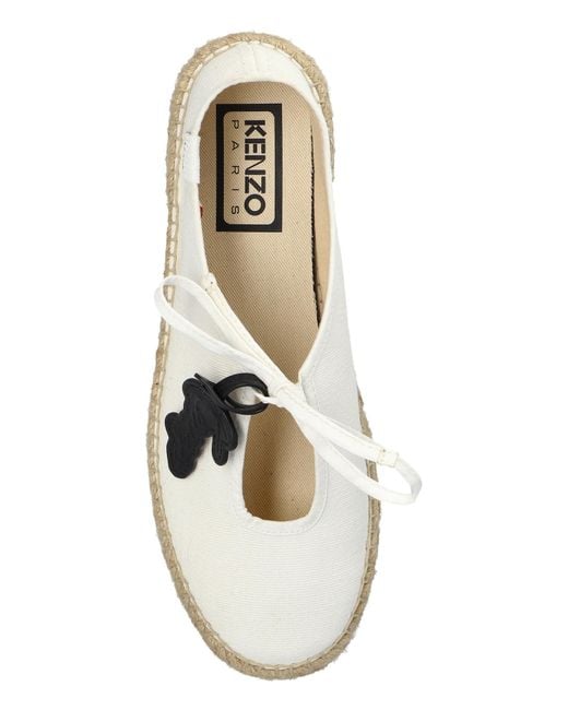 KENZO Blue Espadrilles With Logo