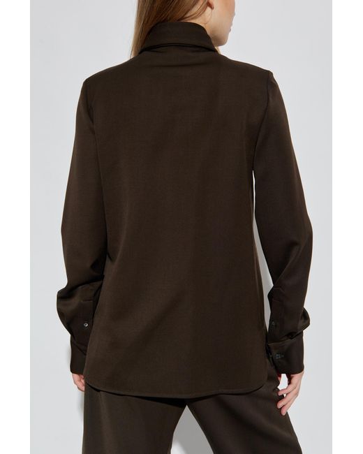 Acne Black Wool Shirt