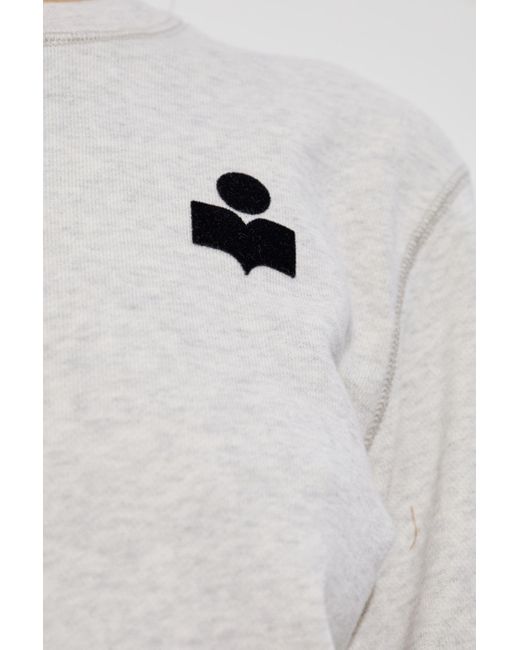 Isabel Marant Black Sweatshirt 'Maurine'