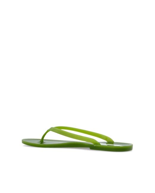 Christopher Esber White "Jo" Rubber Flip-Flops
