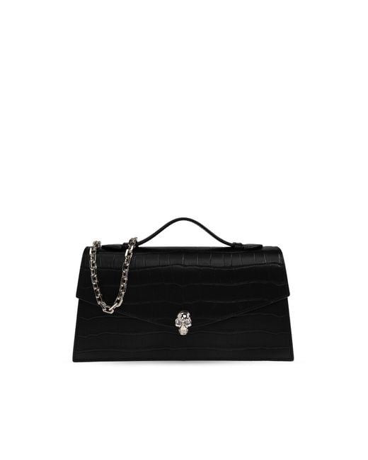 McQueen Black Bag "Skull"