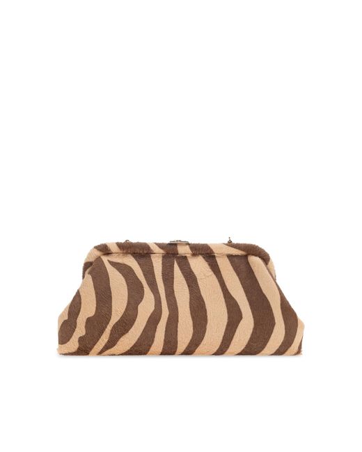 Jimmy Choo Brown Clutch 'Skylar'