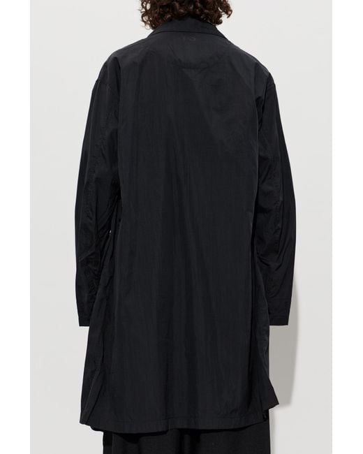 Y-3 Blue Jacket With Pockets