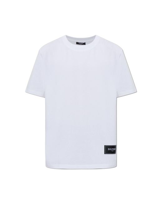 Balmain White 2-Pack Of T-Shirts for men