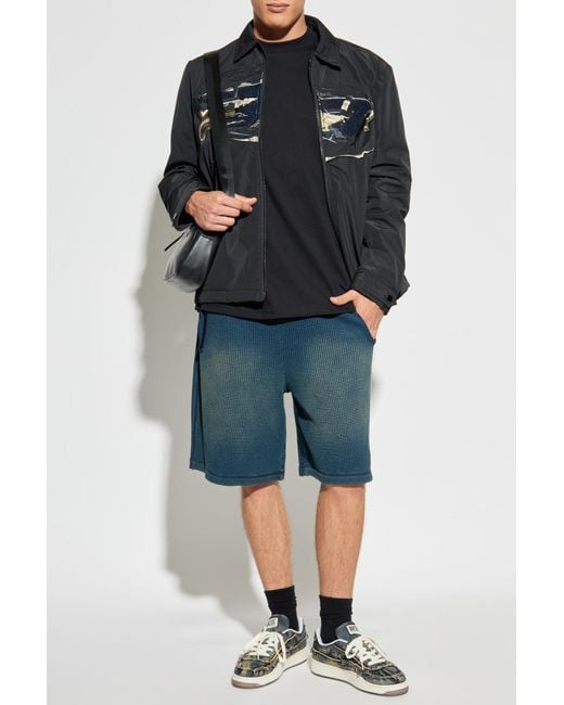 DIESEL Black Jacket 'J-Oachim-D-Padd' for men
