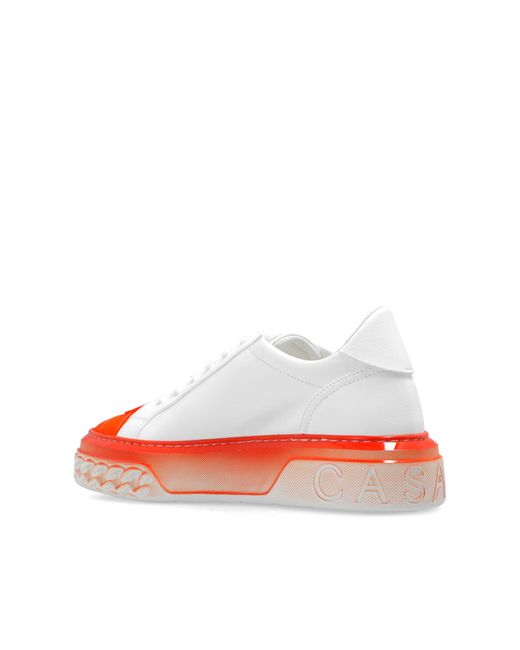 Casadei Red 'off Road' Sneakers,