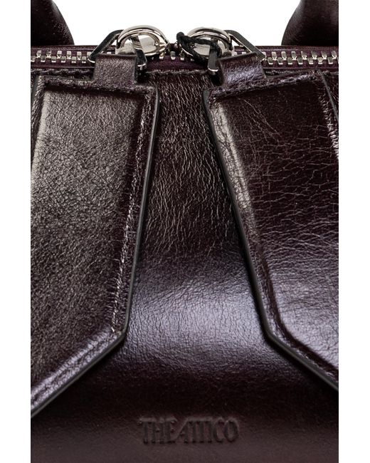 The Attico Brown Handbag 'Friday'