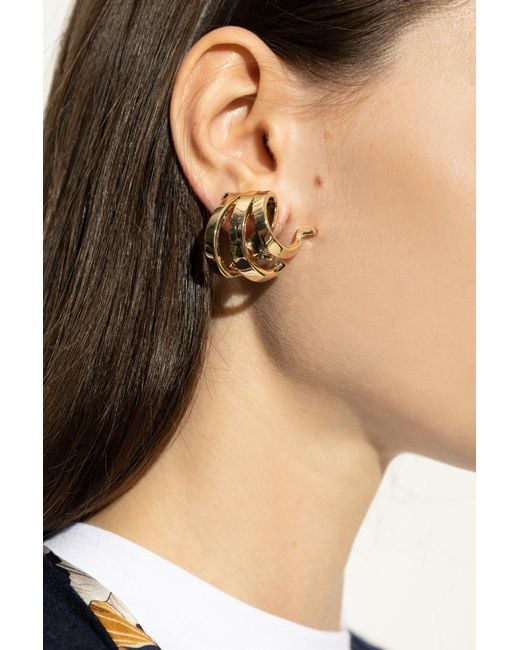 Ferragamo Metallic Brass Clips