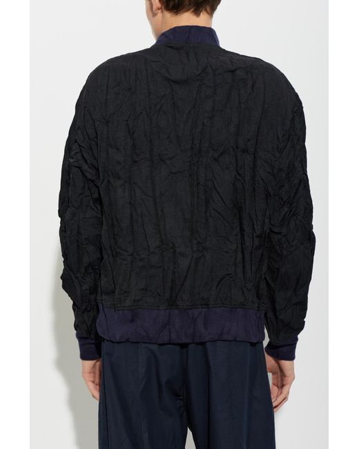 Comme des Garçons Blue Jacket With Pockets for men