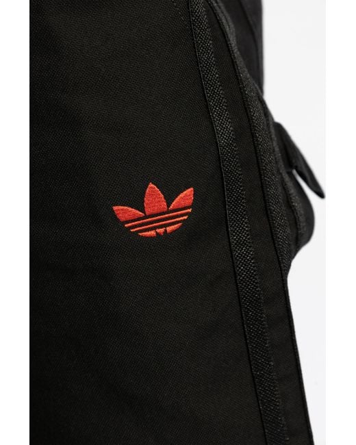 Adidas Originals Black Wide Trousers for men