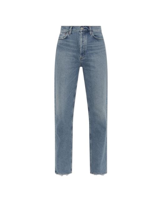 Agolde Blue '90's Pinch' Jeans