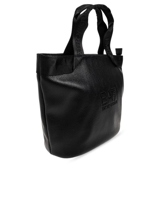 EA7 Black Bag With Logo