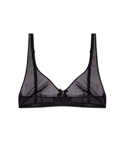DSquared² Black Bra With Applications