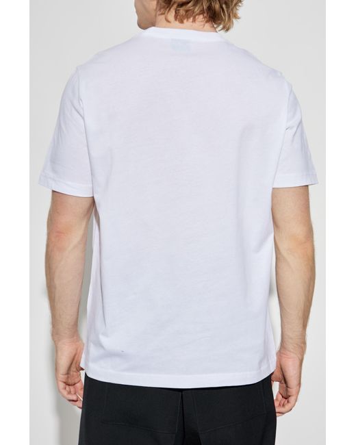 Paul Smith Black T-Shirt With Print for men