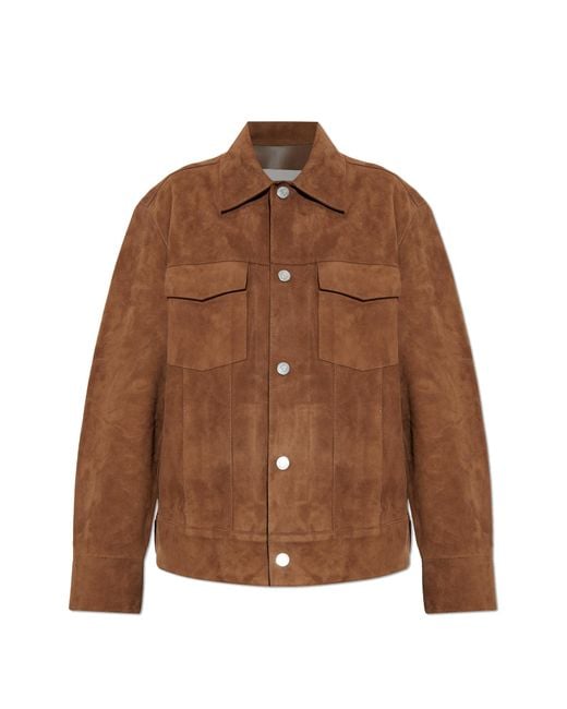AMI Brown Suede Jacket