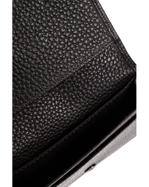 DIESEL Black Card Case 'Hissu Evo Card' for men