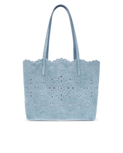 Kate Spade Blue Shopper Bag