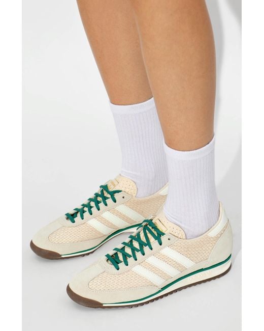 Adidas Originals White 'Sl 723 Og' Sports Shoes