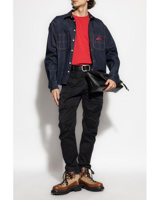 DSquared² Blue Denim Shirt for men