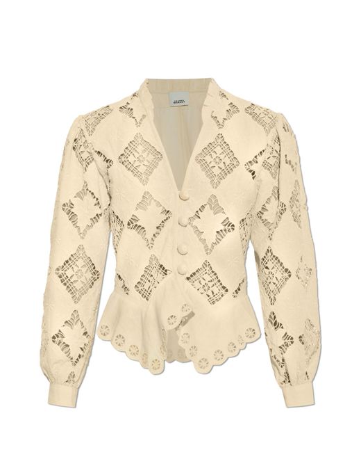 Isabel Marant Natural Top "Nina"