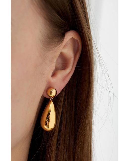 LIE STUDIO Metallic "Lola" Earrings
