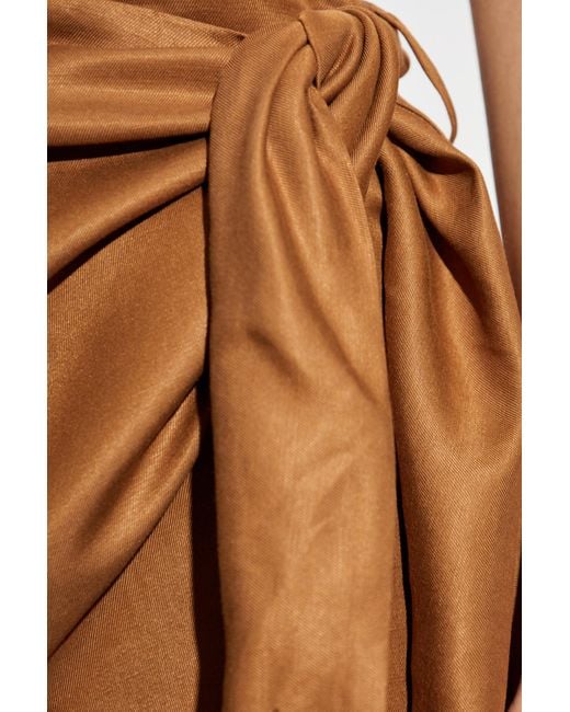 Max Mara Skirt Tequila in Brown | Lyst Canada