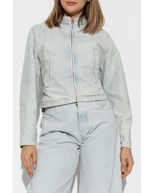 Alaïa White Denim Jacket