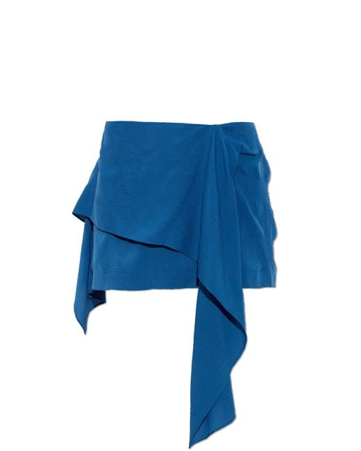 IRO Blue 'Pully' Skirt
