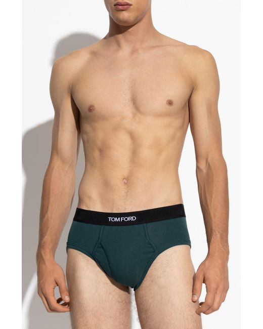 Tom Ford Black Swim Briefs for men