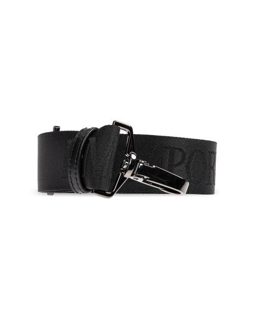 Emporio Armani Black Handbag With Logo, for men