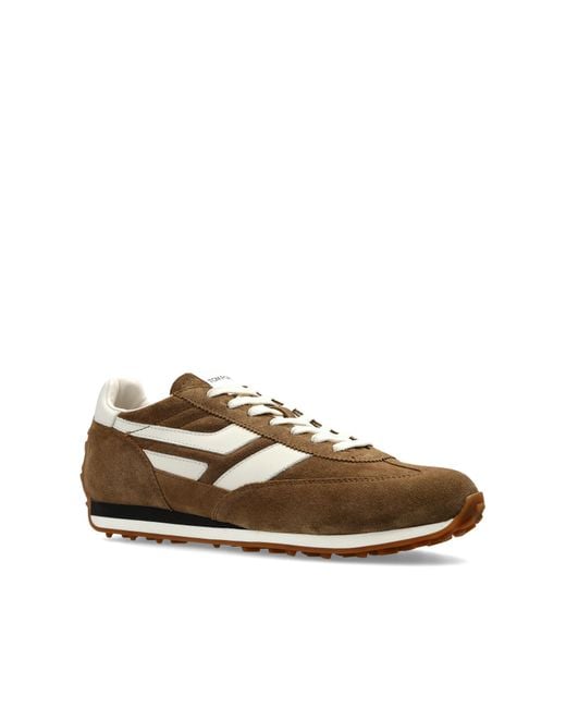 Tom Ford Brown Suede Sports Shoes for men