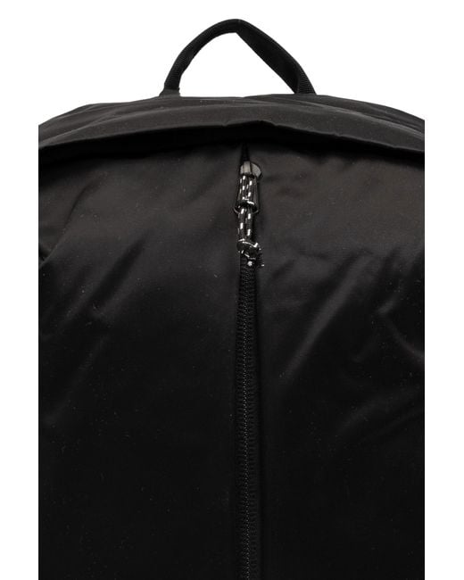 Norse Projects Black Backpack With Logo for men