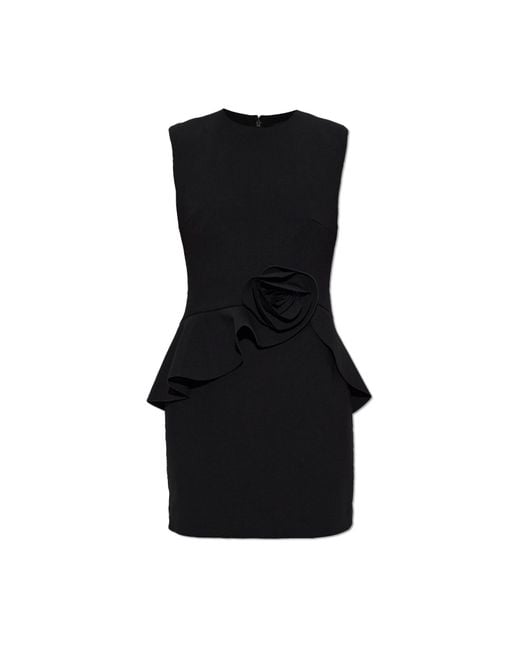 ROTATE BIRGER CHRISTENSEN Black Dress With Appliqué