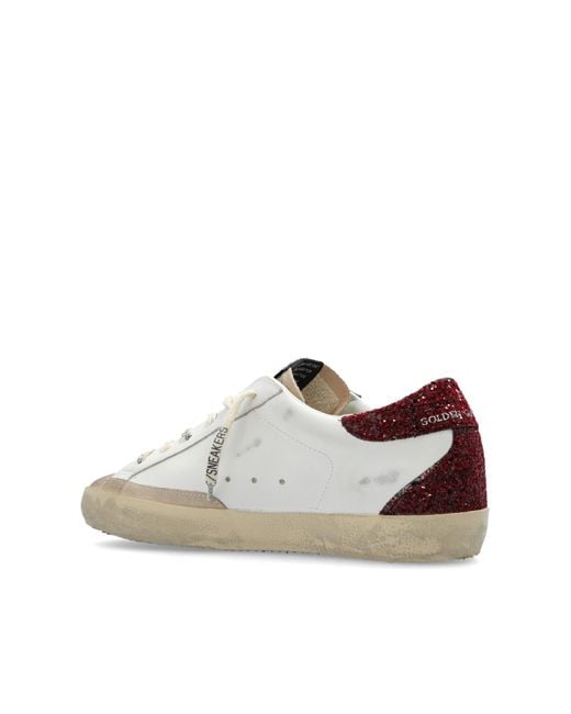 Golden Goose Deluxe Brand White 'super-star Classic With Spur' Sneakers,