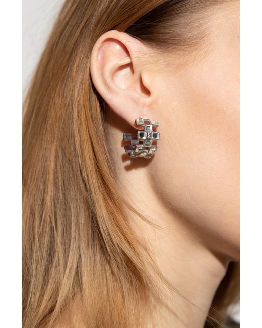 Dolce & Gabbana Metallic Mono Earring