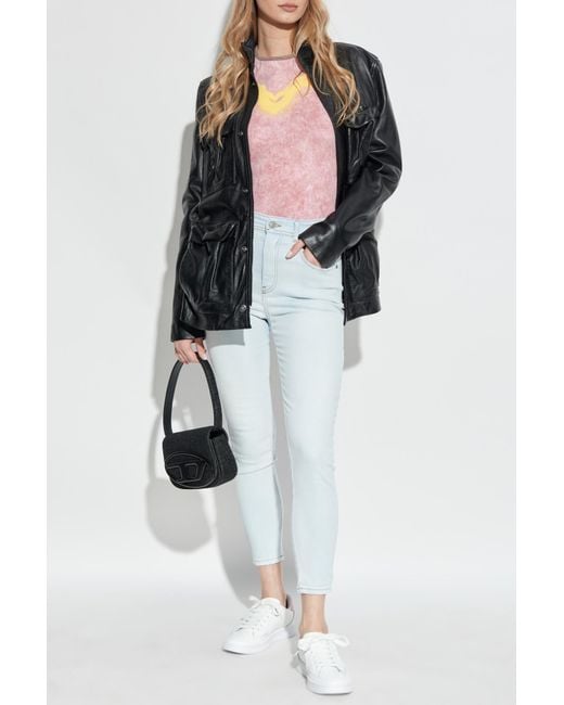DIESEL Multicolor T-Shirt T-Uncutie-Long-Q3