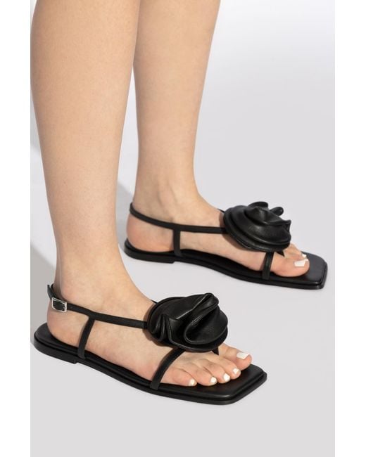 Vic Matié White Leather Sandals Logic