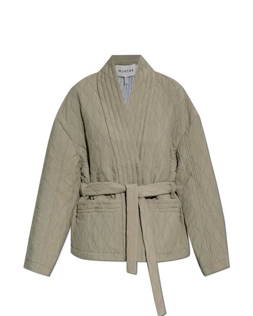 Munthe Natural Quilted Jacket 'Pifita'