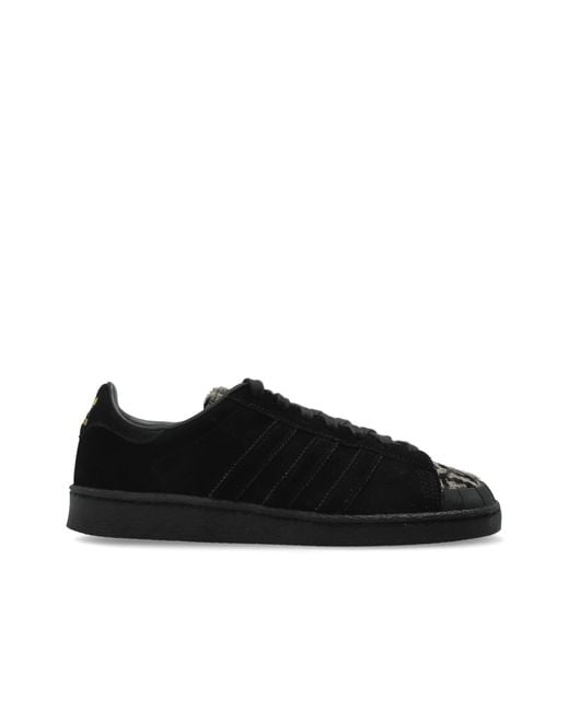 Adidas Originals Black 'Jabbar Half Shell Og' Sports Shoes