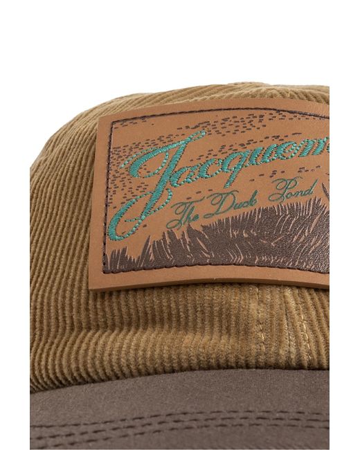 Jacquemus Brown Baseball Cap