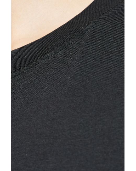 Zadig & Voltaire Black T-Shirt 'Tedddy' for men