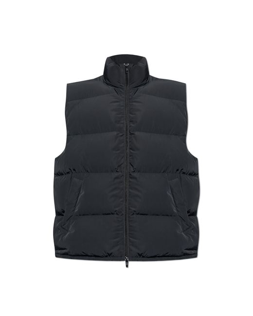 Balenciaga Blue Padded Vest From The Skiwear Collection for men