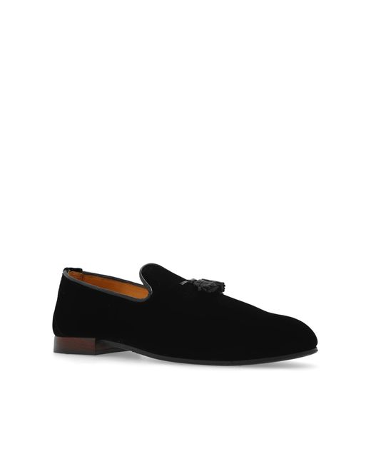 Tom Ford Black Leather Loafers, for men