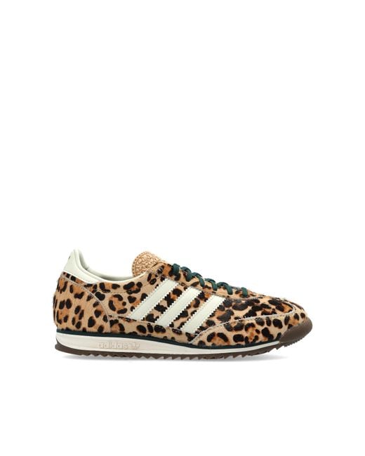Adidas Originals Brown 'Sl 72 Og W' Sports Shoes