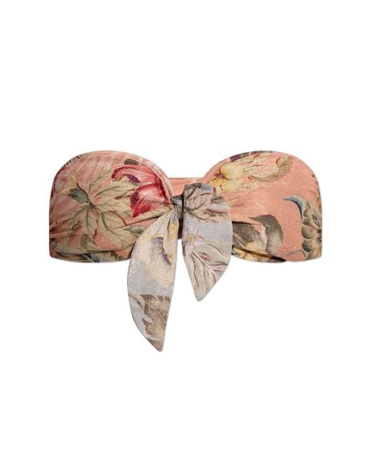 Zimmermann Pink Bikini Top