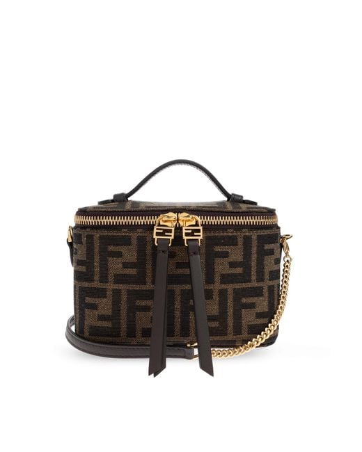 Fendi Black Belted Vanity Case 'Vanity'