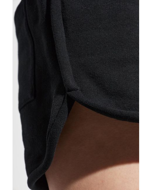 Jil Sander Black Logo Shorts