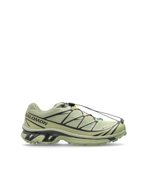 Salomon Green Sports Shoes "Xt-6 Gtx" for men