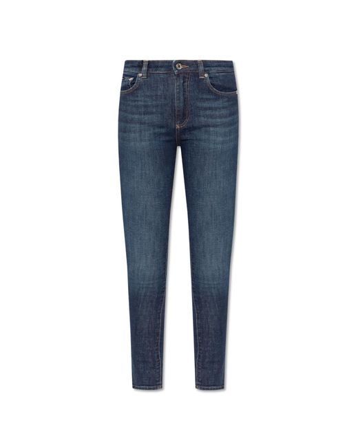 Dolce & Gabbana Blue Tapered Leg Jeans
